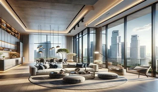 Prestige Palm Court Aerial View