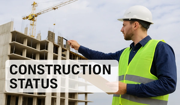 Prestige Palm Court Construction Status — Pre-Launch Site at Madhavaram
